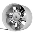 thumbnail image 2 of 2X 220V Inline Duct Fan Booster Exhaust Blower Air Cooling Vent White - 4 Inch, 2 of 6