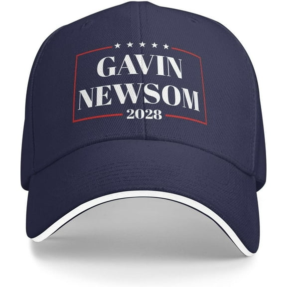 Gavin Newsom 2028 Hat Newsom 2028 President Trucker Baseball Cap