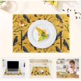 thumbnail image 3 of Halloween Crow Tree Branch Placemats Set of 4,Non-Slip Washable Kitchen Table Mats Dining Placemats for Indoor Outdoor Party Wedding Halloween Table Decoration,12x18 inch, 3 of 6