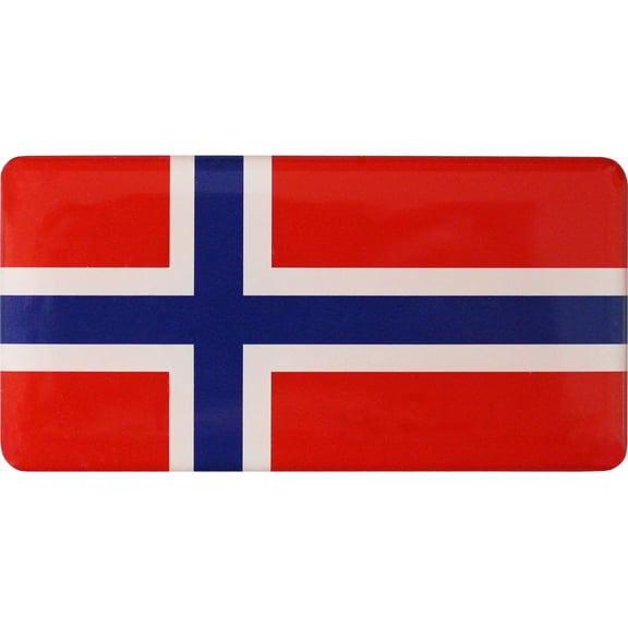 Norway Domed Decal