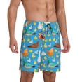 thumbnail image 5 of KLL Rooster And Chickens for Men's 1-Pack Shorts,Sleep Pajama Shorts for Men Soft Pj Shorts Men's Pajama Bottoms Sleepwear -XX-Large, 5 of 7