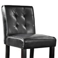 thumbnail image 6 of Home Square 25" Counter Barstool in Black Bonded Leather - Set of 3, 6 of 6
