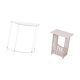 thumbnail image 5 of Mesa Auxiliar De Acrílico Para Espacios Pequeños, Versátil Y Práctica, Ideal Para El Hogar, La Sala De Estar, El Baño, El Hotel, La Cafetería Y El Salón., 5 of 8