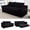 Black, variant on YWEN 70.87" Boneless Loveseat Sofa, Modern 2-in-1 Convertible Sleeper Sofa, Comfy Cloud Loveseat Couch, Corduroy Small Boneless Couches for Living Room Small Space, Bedroom