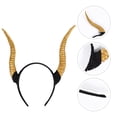 thumbnail image 3 of BESTONZON Halloween Spoof Headbands Unique Sheep Horn Headpiece Costume Party Props, 3 of 5