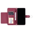 thumbnail image 4 of Funda tipo billetera GANGXUN para Samsung Galaxy A55 5G – Tapa abatible con correa para mujer, 4 of 5
