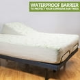 thumbnail image 2 of Oh Sheetz Bamboo Mattress Protectors - Quilted Fitted Mattress Protector - Mattress Cover Stretches Up to 18 Inches Deep - Waterproof and Machine Washable - (Bamboo Top-Protection, Split Head Queen), 2 of 7