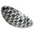 thumbnail image 3 of A&B Home Mosaic Patterned Decorative Tray - 18" x 9" x 4" - Black/White, 3 of 4