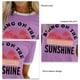 thumbnail image 5 of Las mujeres impresas de manga corta Camiseta cuello redondo verano casual camiseta tops para oficina fecha noche fuera púrpura XL, 5 of 5