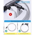 thumbnail image 3 of Gravel Vacuum for Aquarium, Fish Tank Cleaner Kit, Mini Manual Fishtank Vacuum Cleaner, Small Aquariums Water Changer, Adjustable Siphon Pump Use for Fish Turtle Tanks Cleaning Manure Wash Sand, 3 of 8