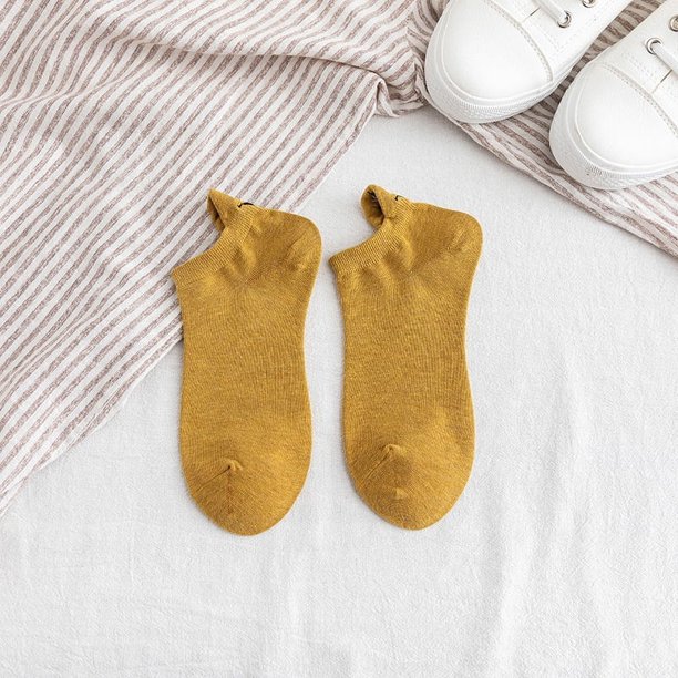 Calcetines bajos de Barrio Sésamo con tacón de Corea del Sur, calcetines con bordado de dibujos animados para niñas y mujeres, calcetines tipo barco