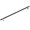 Champagne / Matte Black, variant on Alno A2901-18-MB Vita Bella 18" Center To Center Modern Knurled Bar Large Cabinet Handle
