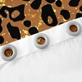 thumbnail image 4 of Manfei Abstract Geometric Curtains Pack of 2 (42x84 Each),Animal Print Curtains Blackout,Animal Leopard Bedroom Curtains,Wildlife Room Decor, 4 of 6