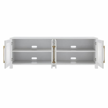 Camden&Wells - Quincy TV Stand for TVs up to 75" - White
