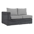 thumbnail image 2 of Modway Causeuse de Mobilier de Patio Extérieur, Gris, 2 of 4