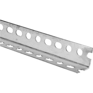 Boltmaster Steelworks 1-.25in. X  72in. Slotted Angle Bar Zinc  11115 - Pack of 6