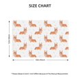 thumbnail image 4 of Placemats Set Of 4 / 6, Funny Cute Corgi Dog Bones Placemats For Dining Table Indoor/Outdoors Heat Resistant Washable Placemats 18" X 12", 4 of 8
