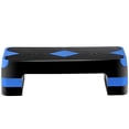 thumbnail image 3 of ZENSTYLE 26.5" Adjustable Workout Aerobic Stepper in Fitness & Exercise Step Platform Trainer Stepper w/Risers Blue, 3 of 9