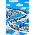 thumbnail image 2 of "The Longest Train" Painting Print on Wrapped Canvas, 2 of 5