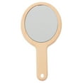 thumbnail image 5 of ORDDIART Handheld Makeup Mirror Wood 1Pcs 7.2x3.7in, 5 of 8