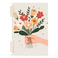 thumbnail image 7 of FORMRS 1-Subject Spiral Notebook 8" x 5" College Ruled 60 Refillable Sheet A5 Hard Cover, Yellow Cute Flower, 7 of 7