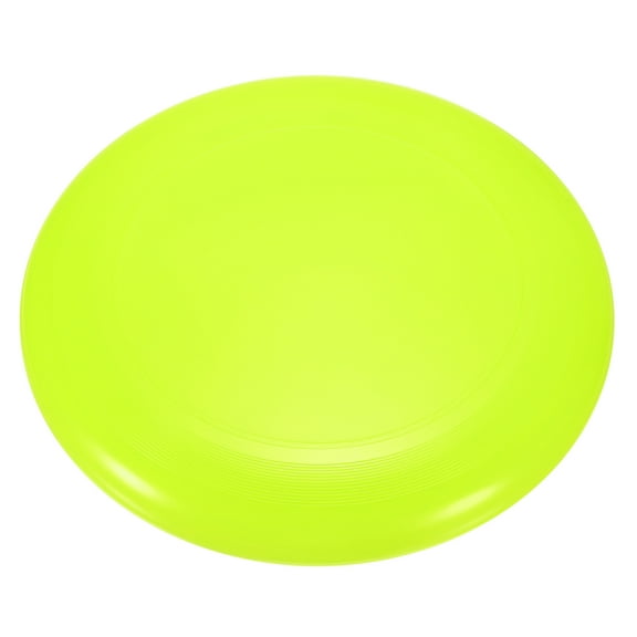 Flying Disc 10.8 Inch 175 Gram, Sport Disk Training Disk for Backyard Lawn Beach, Fluorescent Green