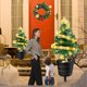 thumbnail image 5 of Árbol de Navidad solar para exteriores, con energía solar, preiluminado, para decoración navideña, para exteriores, jardín y patio., 5 of 6