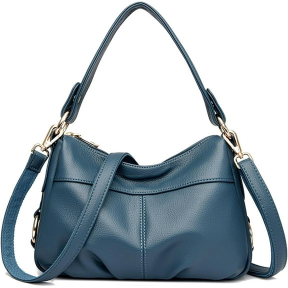 Hobo Bags for Women PU Leather Crossbody Purses Trendy Shoulder Handbag Tote Bag Satchel Bag