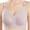 Pink, variant on Nursing Bra Wavy Breastfeeding Bras For Women Seamless Maternity Support Wireless Pregnancy Sleep Bralette Staples Bra