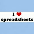 thumbnail image 3 of CafePress - I Love Spreadsheets Light T Shirt - Men's Classic Graphic T-Shirt, 3 of 4