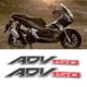 thumbnail image 5 of Pegatinas De Emblema De Motocicleta, Insignias, Calcomanías De Resina Epoxi 3D, Rojo Y Negro Para Reemplazo De Modificación Para ADV150, 5 of 7