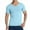 Light Blue, variant on THDHVS Mens Shirts,Shirts for Men,Mens Compression V Neck Tee Fast Dry Slim Fits Workout Running Top