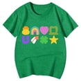 thumbnail image 3 of Kiijoy Toddler Girl's St. Patrick's Day T-Shirt Short Sleeve O-Neck Graphic Tee, Sizes 3-4, 3 of 3