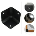 thumbnail image 1 of HEALEEP Iron Speaker Corner Guards 4Pcs Black Square Anti-Collision For Stage Staff, 1 of 4