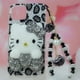 thumbnail image 5 of Funda protectora con diamantes de imitación para iPhone 14, 13 Pro Max, Xs, 8 plus, 7 dibujos animados, Hello Kitty 11, 15, 12, mujer, 5 of 5