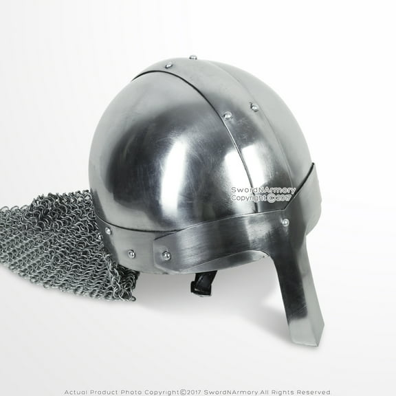 Medieval Saxon Nasal Helmet LARP Costume Cosplay Renaissance Reenactment