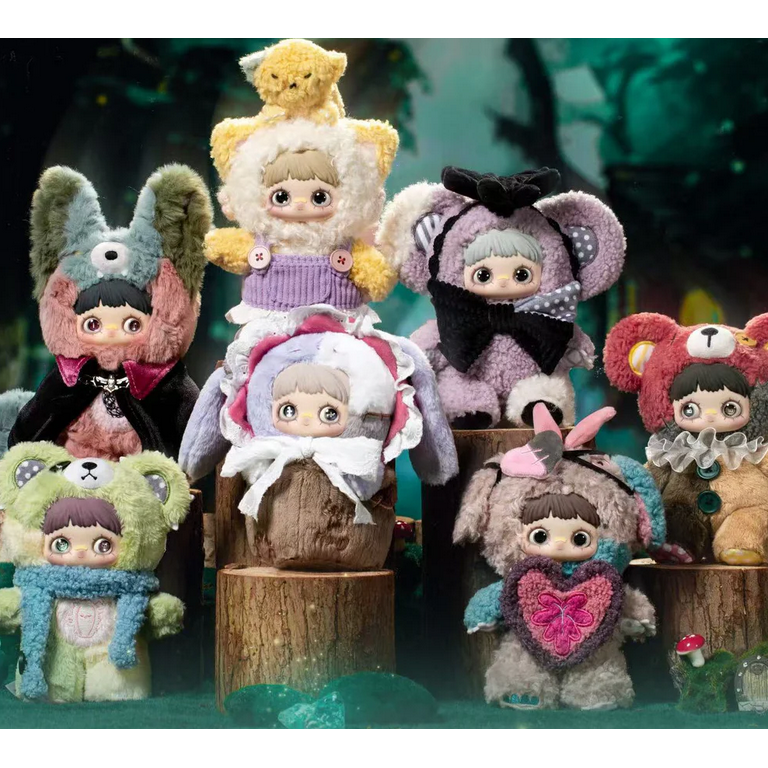 MayMei Twins' Secret Realm Series Plush Blind Box, Stuffed Maymei