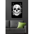 thumbnail image 4 of Episodic Drawing - Floral Skull Wall Poster, 22.375" x 34", 4 of 4