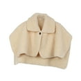 thumbnail image 4 of Chal de invierno para mujer, suave, con botones, manta térmica para hombros y cálido beige, 4 of 9