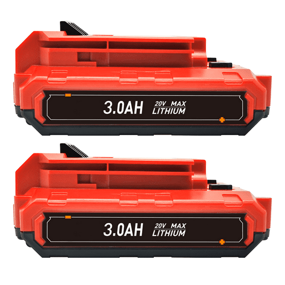 2 Packs 3.0Ah 20V MAX Lithium lon Battery Replacement for Porter Cable Battery PCC685L PCC680L PCC681L PCC682L PCC685LP PCC680LP PCC600