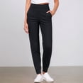 thumbnail image 2 of Leggings for Women Tummy Control High Waist Stretchy Running Jogger With Pockets Athletic Women's Yoga Pants,Black,M, 2 of 5