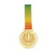 thumbnail image 4 of Medallas de premio de ganador de 6,5 cm Premios de juego Premios de participación Premios de trofeos Fútbol Dorado, 4 of 9