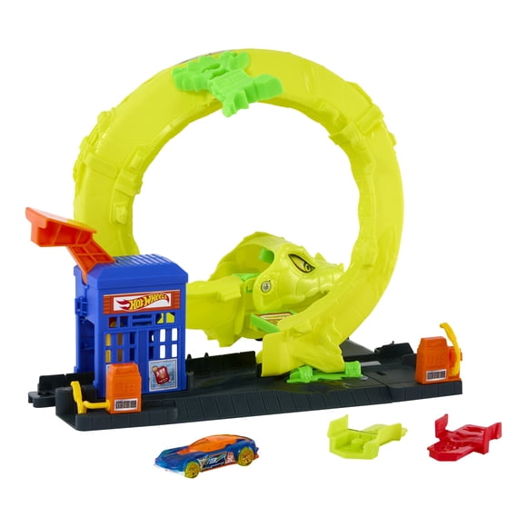 Pista de Juguete Mattel Hot Wheels Ataque de Serpiente