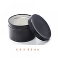 thumbnail image 3 of 10pcs Tins Aluminum Jars Metal Tins Cans Round Tins Jars Travel Tins Containers For Candles,Cosmetic,Tea,Balm & Gels, 3 of 6