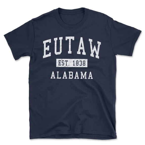 Eutaw Alabama Classic Established Men's Cotton T-Shirt
