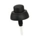 thumbnail image 5 of Botón de inodoro de un solo descarga Piezas de reparación del inodoro Decoración del baño Home Accesorios elegantes con barra para 49 Válvula de Juego negro, 5 of 9