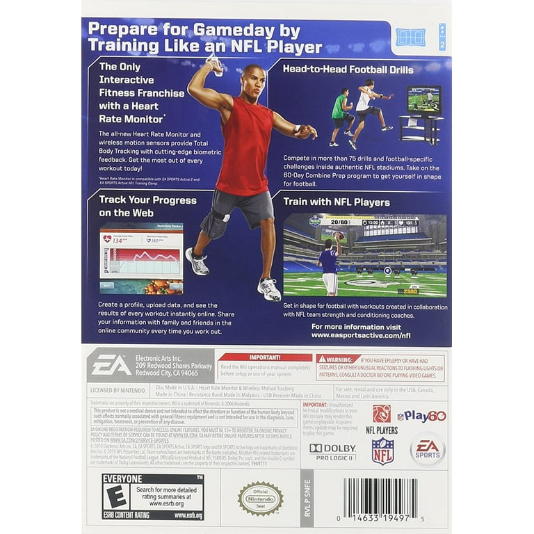 EA Sports Active: Football Training Camp Exercise Workouts