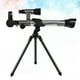 thumbnail image 5 of Telescopio astronómico binocular para exteriores con trípode y telescopio ocular 20-40X, juguete educativo para niños, color negro, 5 of 7