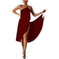thumbnail image 1 of Robe de Plage Dos Nu à Bretelles Spaghetti pour Femmes, Maillot de Bain, Robe de Couverture, 1 of 8
