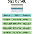 thumbnail image 2 of Coolnut Lightweight Soft Area Rugs Hand Drawn Lines Floor Carpet Mat for Kids Playing Room Hardwood Floor Living Room 63x48in, 2 of 6